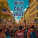 With One Voice